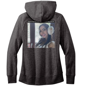 Women's Meme Hoodie - Don't Fall For Me You Won't Survive