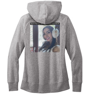 Women's Meme Hoodie - Don't Fall For Me You Won't Survive ☠️