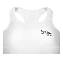 Padded Sports Bra By Bodybuilding Champ Fabiana Souza - White Color