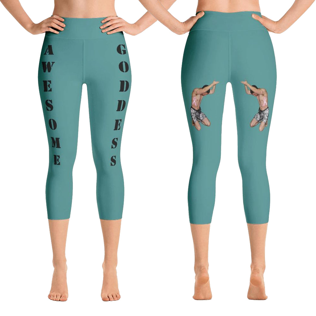 best-womens-awesome-goddess-teal-capri-leggings-black-lettering-men-support-you-on-back-viral-front-and-back-view-heroicu