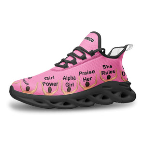 bounce-best-womens-running-shoes-hail-to-thee-queen-pink-color-black-sole-left-shoe-outside-view-heroic-u