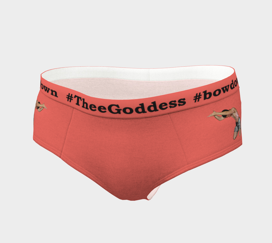 TheeGoddess Bowdown Irule Underwear (SALMON)