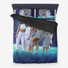 Microfiber Duvet Cover and Pillow Cases - Oxana Family Reaching for the Stars