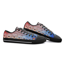 Womens Best Patriotic Shoes Red, White, and Blue Stars and Stripes Fan Club