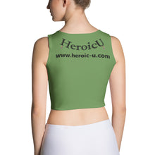 croptop, crop top, awesome, heroicu, back, moss green