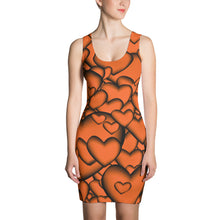 (QOH-20) Queen of Hearts Spandex Dress