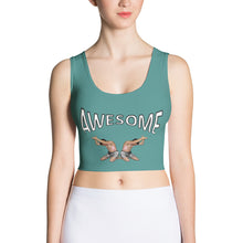 croptop, crop top, awesome, heroicu, front, teal