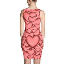 Queen of Hearts Spandex Dress Pink Color with Lizzie Lee