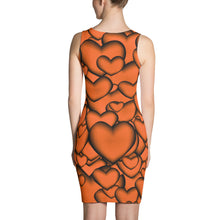 (QOH-20) Queen of Hearts Spandex Dress