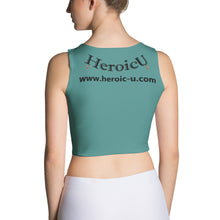 croptop, crop top, awesome, heroicu, back, teal