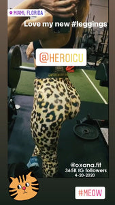 Leopard Print Leggings For Boss Girls from HeroicU